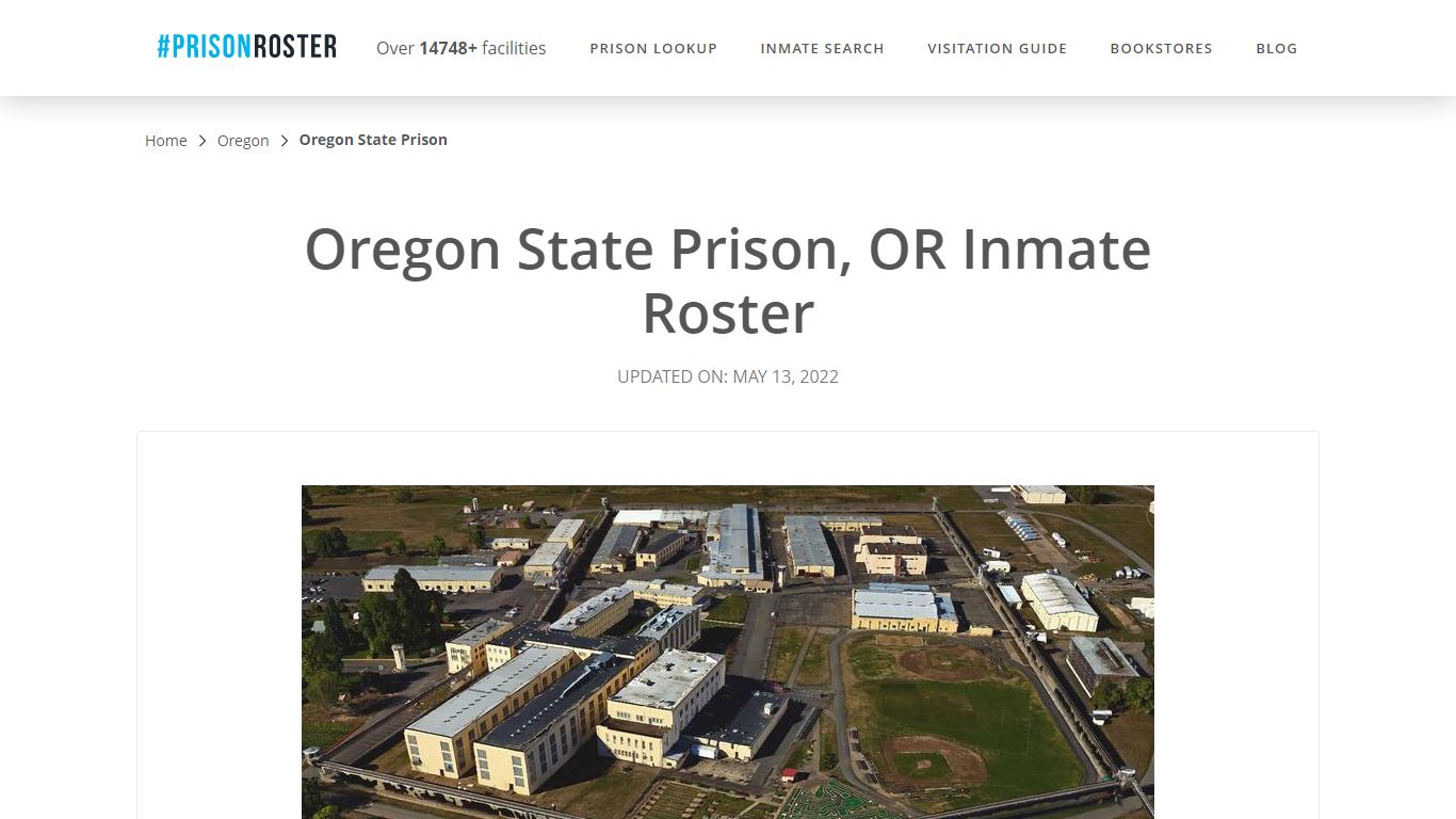 Oregon State Prison, OR Inmate Roster - Prisonroster